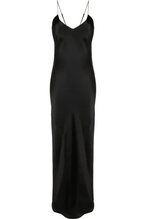 NILI LOTAN Cami silk-satin gown