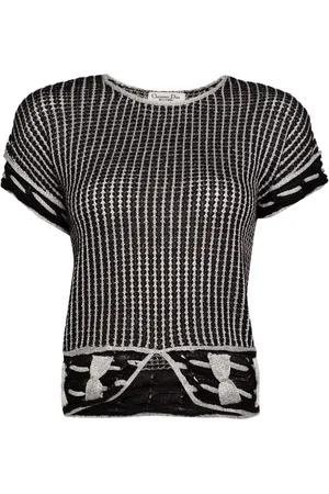 Dior Short sleeve knitted top