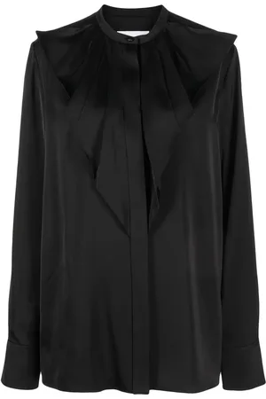 Jil Sander Ruffled long-sleeve blouse