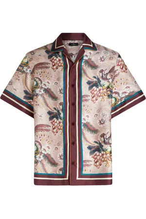 Etro Floral-print silk shirt