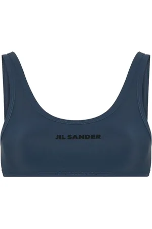 Jil Sander Logo-print bikini top