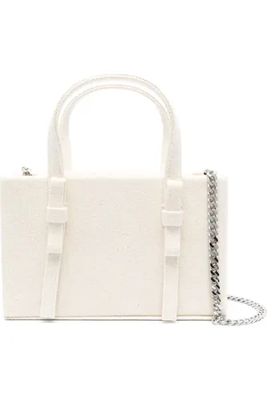 KARA Mini leather tote bag