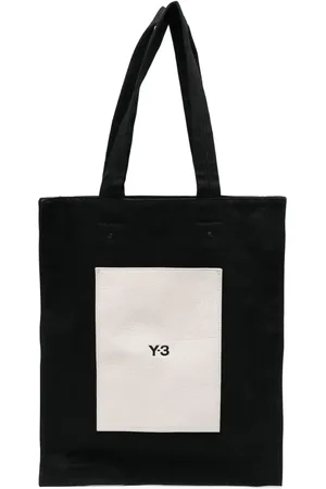Y-3 Lux logo-print tote bag
