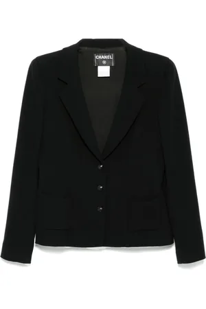 CHANEL 2003 wool single-breasted jacket