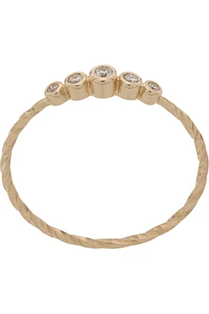 Maria Black 14kt yellow Ally diamond ring