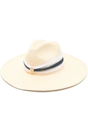 Borsalino Embroidered-detail hat
