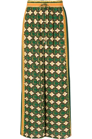 Camilla Jealousy And Jewels printed silk palazzo trousers