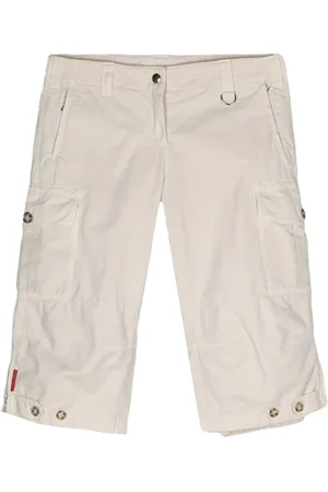 Prada 2000s mid-rise cropped trousers