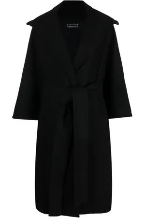 GIANLUCA CAPANNOLO Single-breasted belted coat