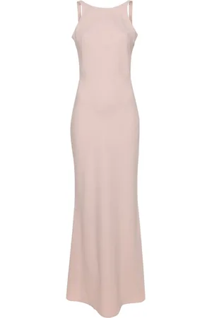 DRHOPE Sleeveless crepe maxi dress