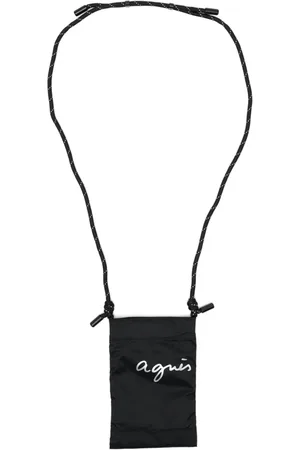 AGNÈS B. Mini logo crossbody bag