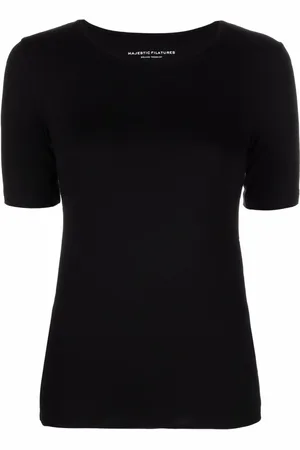 Majestic Round neck short-sleeve T-shirt