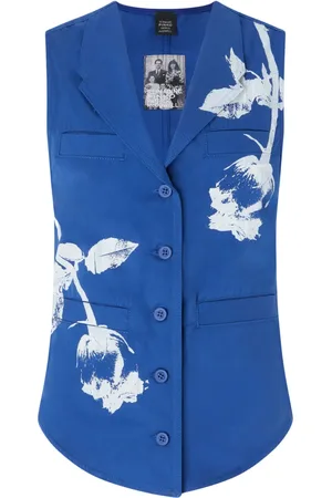 Pinko Floral waistcoat