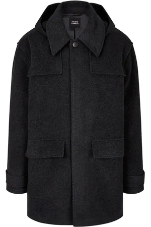 Studio Tomboy Duffle-detail mid-length coat