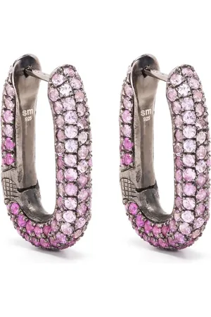 SELIM MOUZANNAR Link sapphire earrings