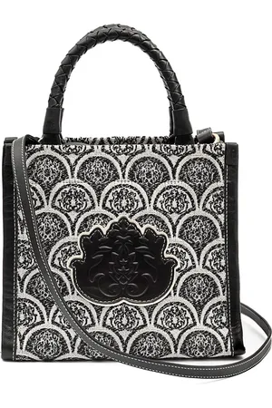 Isla Ibiza Sirena jacquard-print shoulder bag