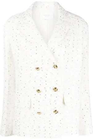 Giambattista Valli Sequin double-breasted blazer