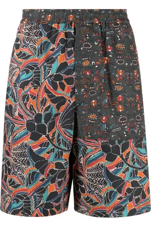 Isabel Marant Graphic-print deck shorts