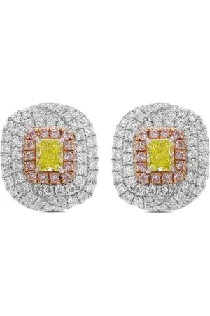 HYT Jewelry 18k gold diamond earrings