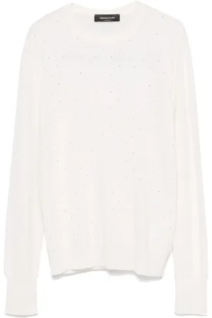 Fabiana Filippi Crystal-embellished sweater
