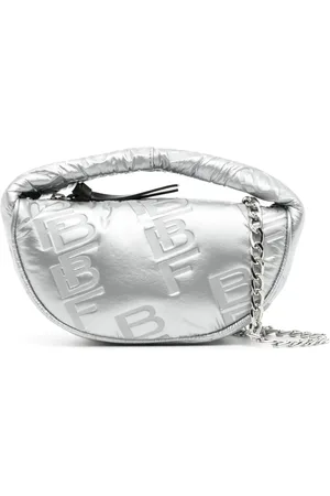 By Far Baby Cush metallic mini bag