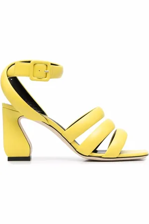 SI ROSSI Triple-strap leather sandals