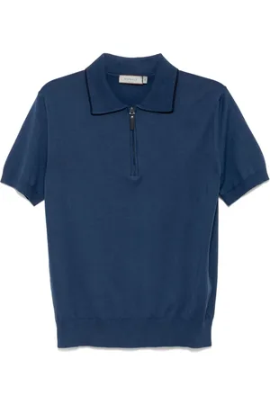 CANALI Zip-up polo shirt