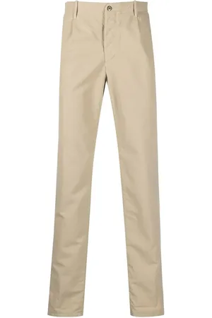 Incotex Pleat-detail straight-leg trousers