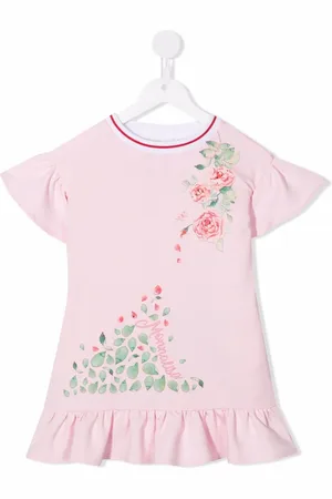 MONNALISA Floral print ruffle dress