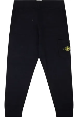 Stone Island Compass-badge jersey track pants