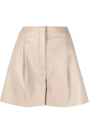 Fendi High-waisted A-line shorts