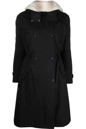 YVES SALOMON Shearling parka coat