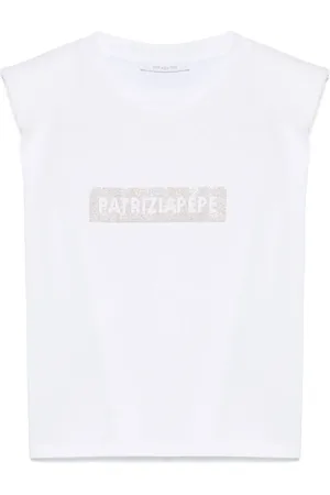 Patrizia Pepe Logo appliqu?? tank top