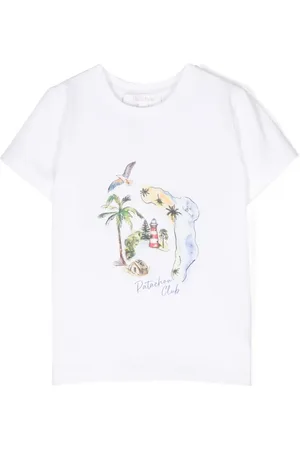 PATACHOU Graphic-print cotton T-shirt