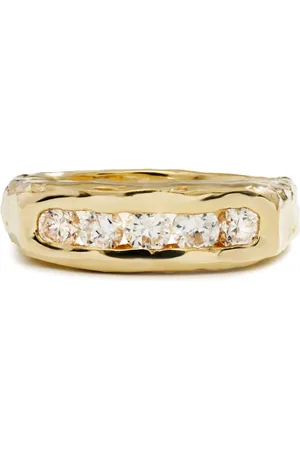 Fie Isolde 14K yellow Evoke diamond ring
