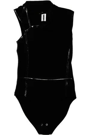SANKUANZ Asymmetric collar vest