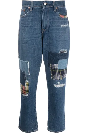 Ralph Lauren Patchwork boyfriend jeans
