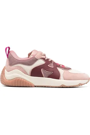 Hogan H597 panelled low-top sneakers