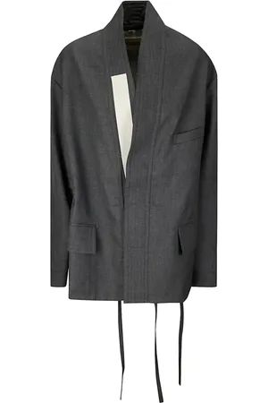 Mordecai Wrap wool jacket