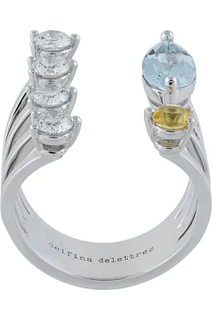 DELFINA DELETTREZ Today Tomorrow Dots ring