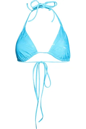 Vetements Layered cotton bikini top
