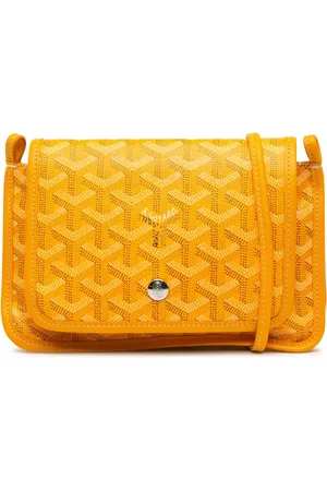 GOYARD 2018 Goyardine Plumet Pocket Wallet crossbody bag