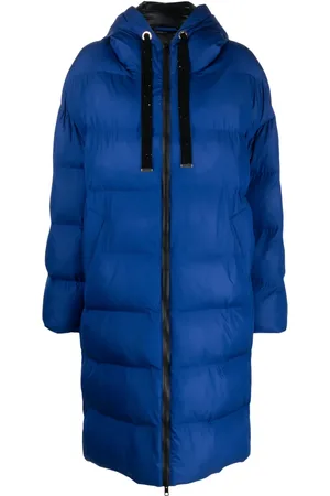 LORENA ANTONIAZZI Hooded zip-up padded coat
