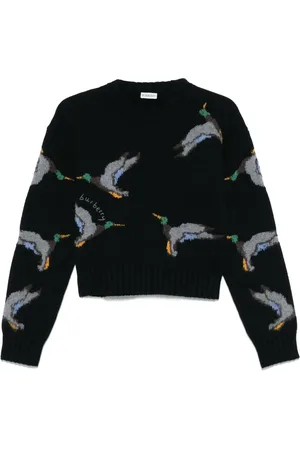 Burberry Duck-jacquard sweater