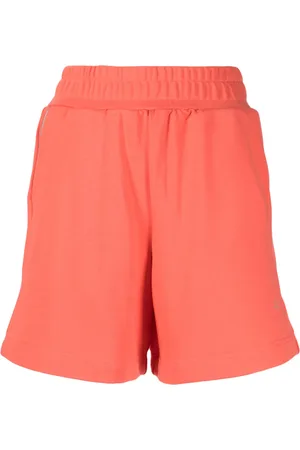 Izzue Elasticated cotton-blend track shorts