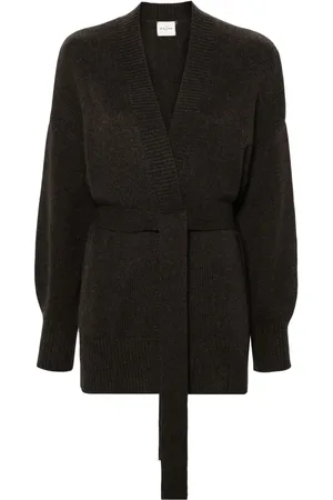 LE KASHA Belted cashmere cardigan