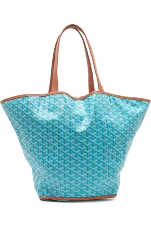 GOYARD 2019 Goyardine Reversible Belharra tote bag