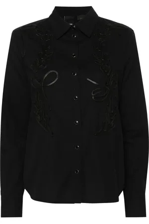 Pinko Embroidered long-sleeve shirt