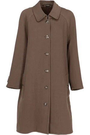 CHANEL 1990 single-breasted reversible coat