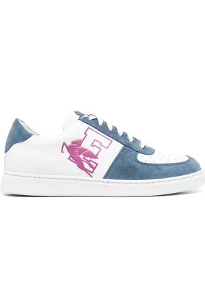 Etro Pegaso two-tone sneakers